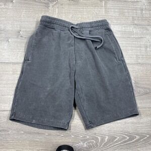 Talentless Shorts Mens Large Gray Fleece Sweat Elastic Waist Drawstring Casual